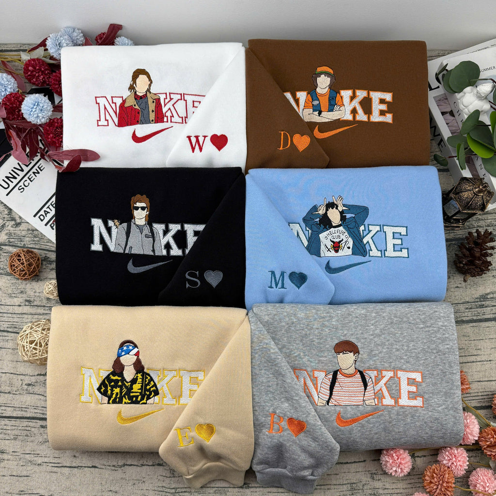 The Upside Fit Embroidered – Movie Style Embroidered Sweatshirt / Hoodie / T-Shirt