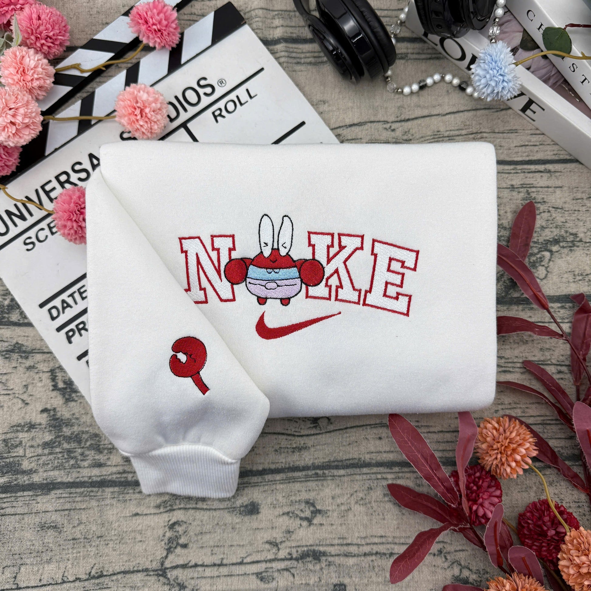 Close Friends Chibi Embroidered –  Fun Cartoon Streetwear Embroidered Sweatshirt / Hoodie / T-Shirt