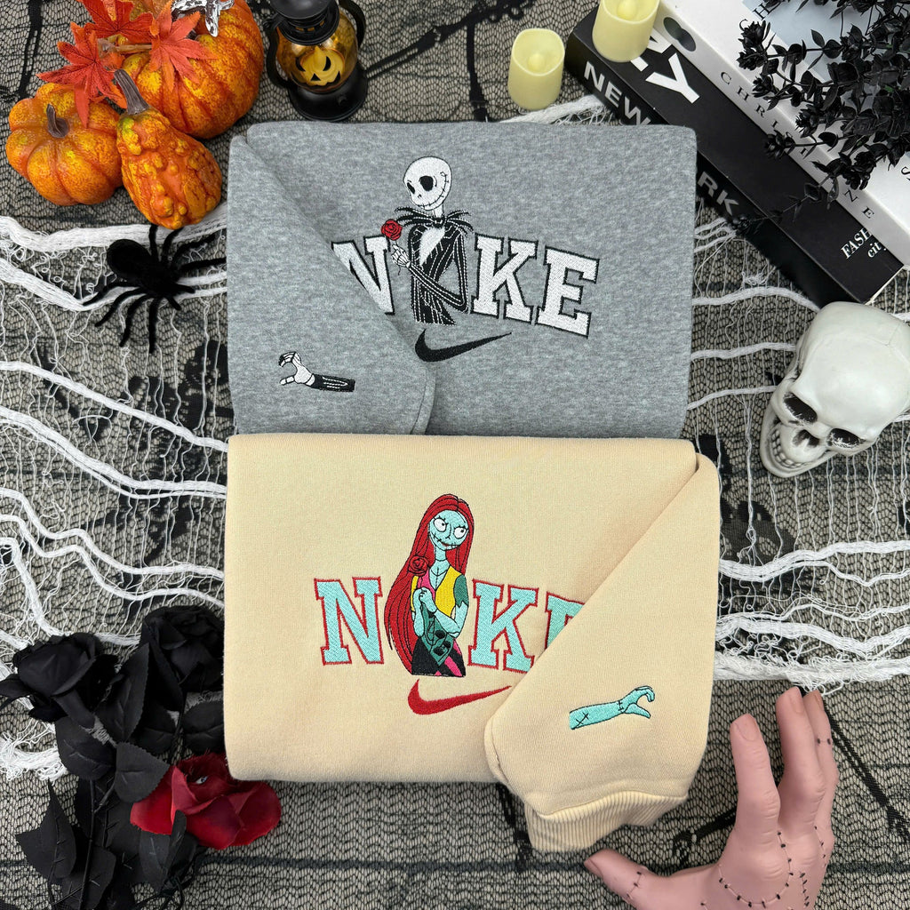J & S  NewVer  –  Halloween Embroidered Sweatshirt / Hoodie / T-Shirt