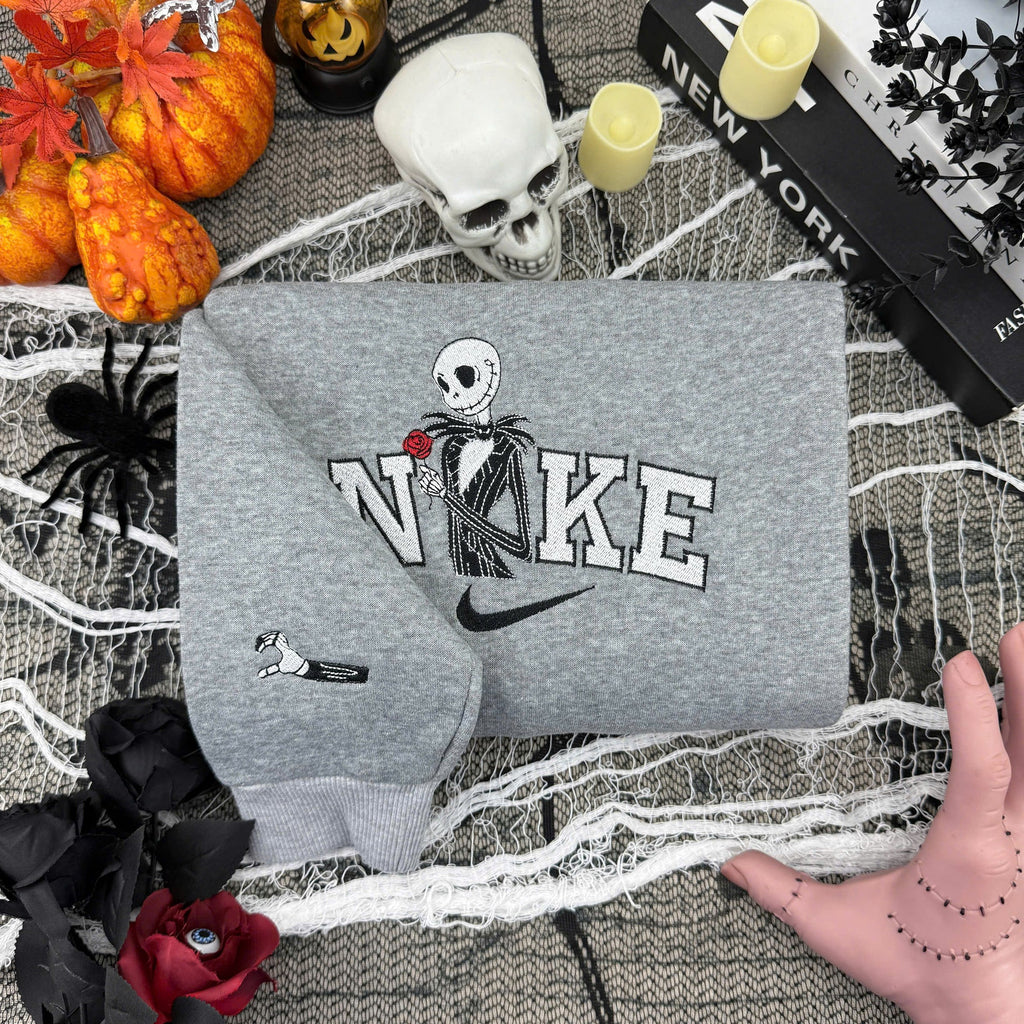 J & S  NewVer  –  Halloween Embroidered Sweatshirt / Hoodie / T-Shirt