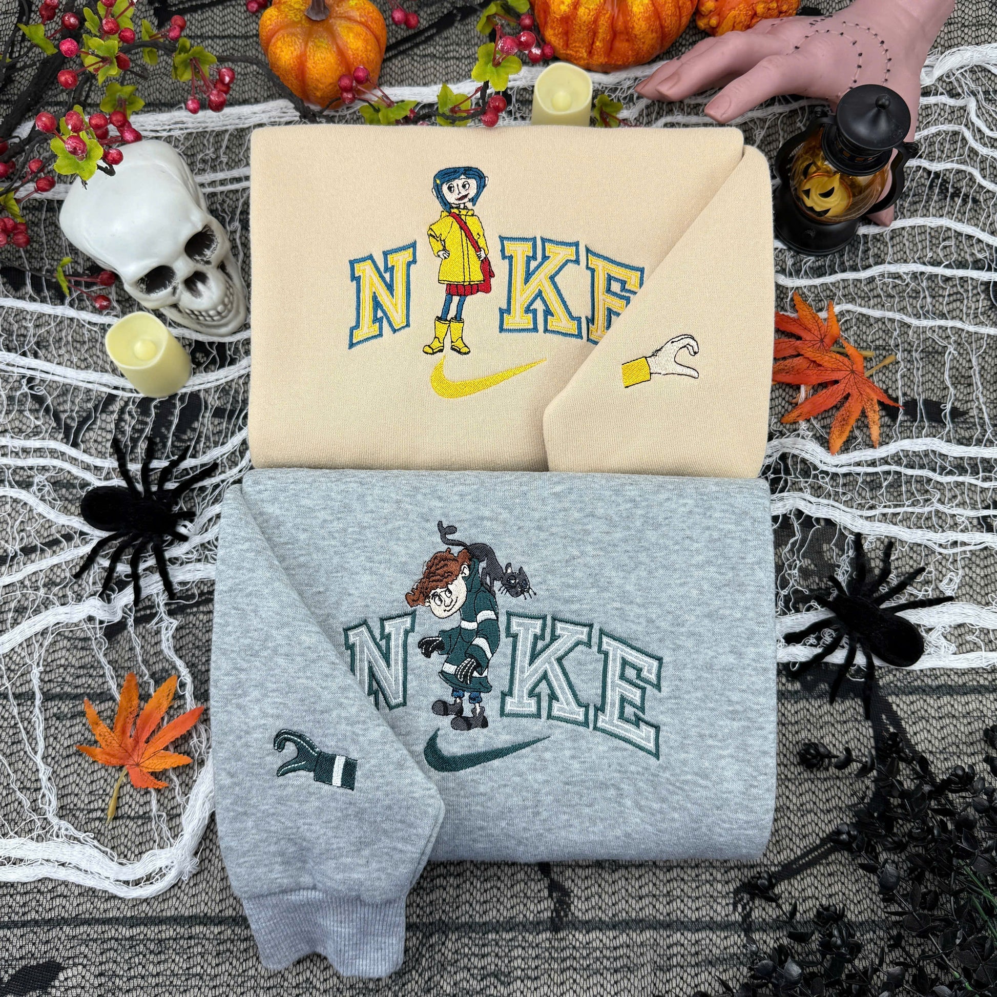 W & C – Embroidered Sweatshirt / Hoodie / T-Shirt